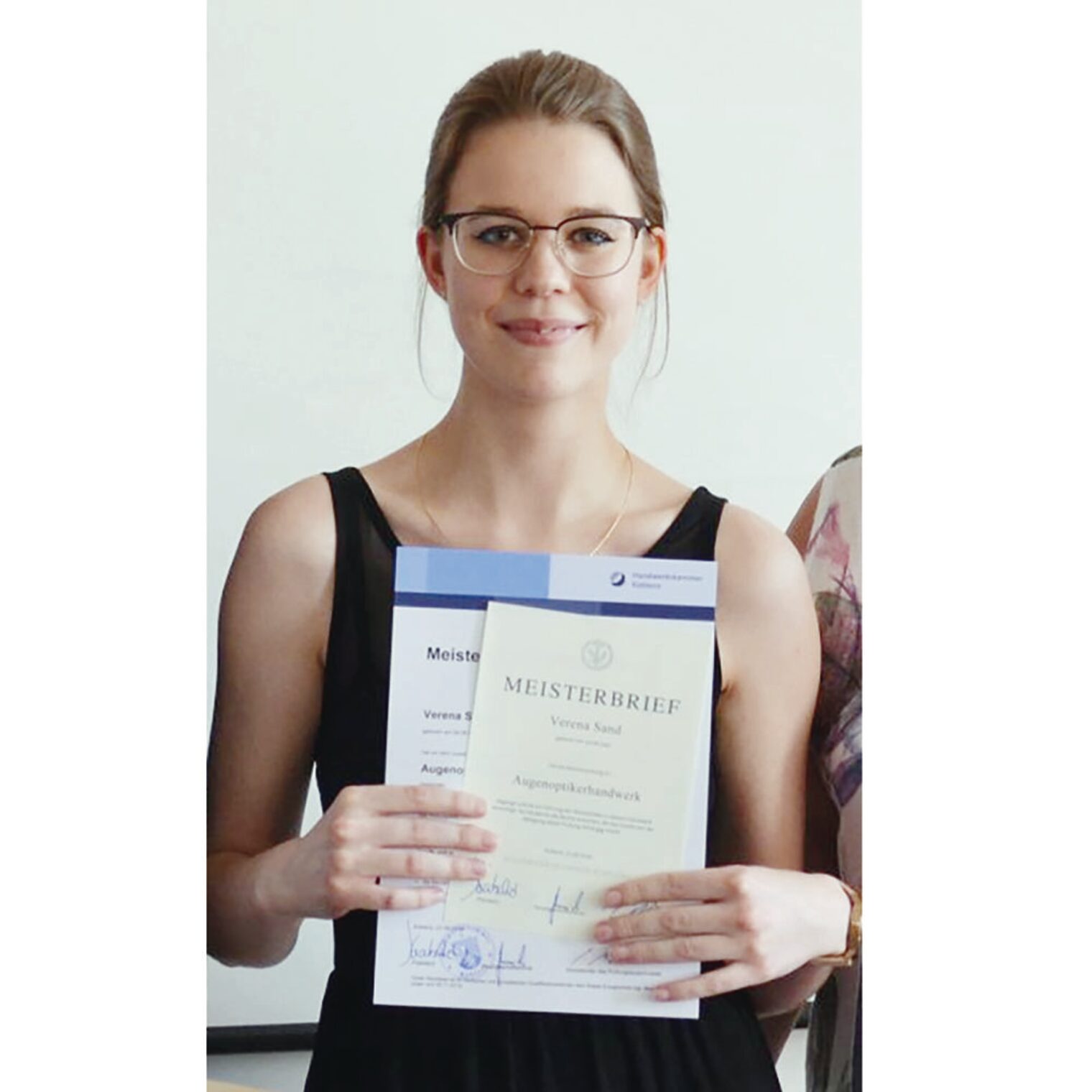 Augenoptikermeisterin Verena Sand