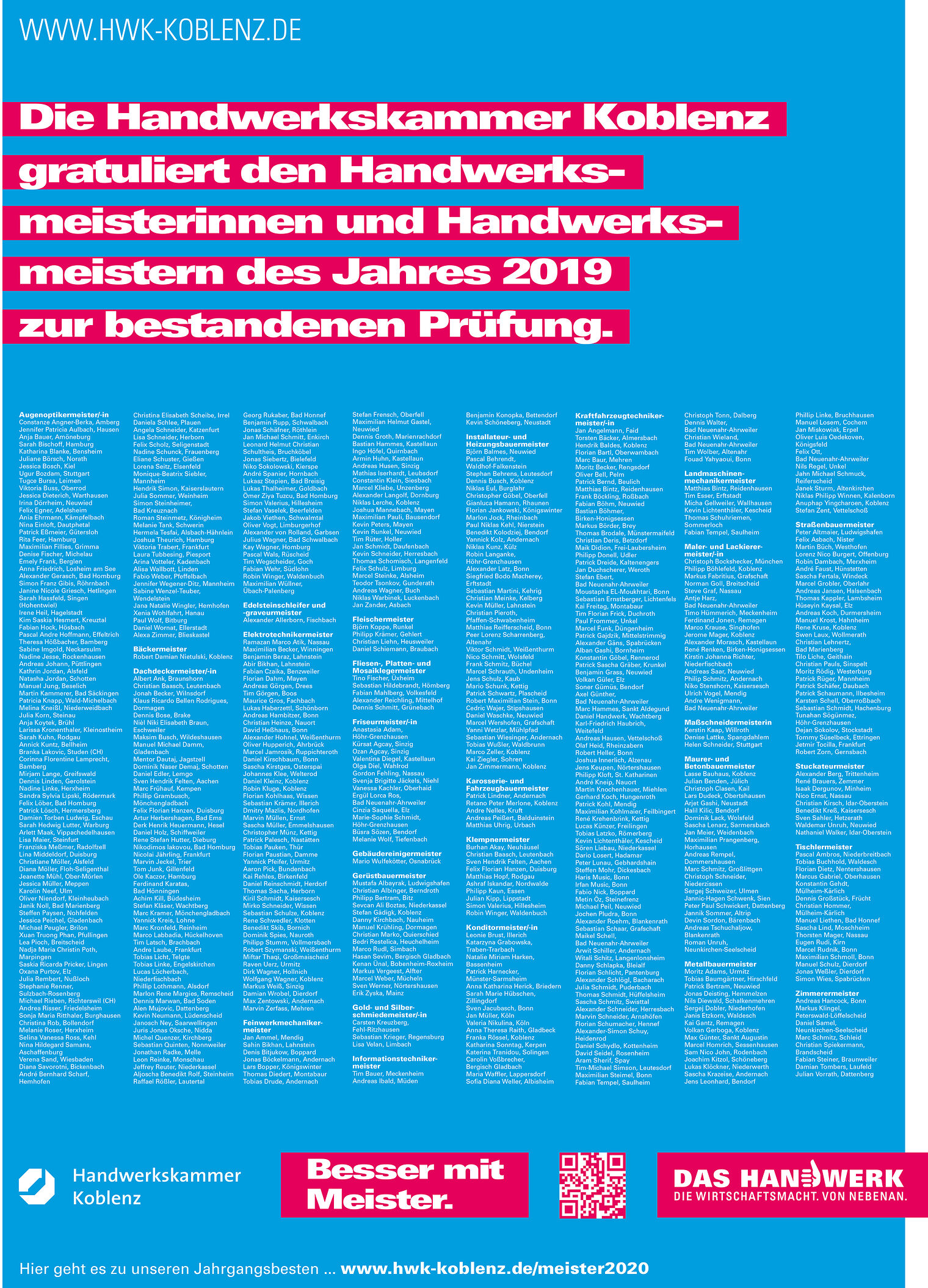 Meister 2020