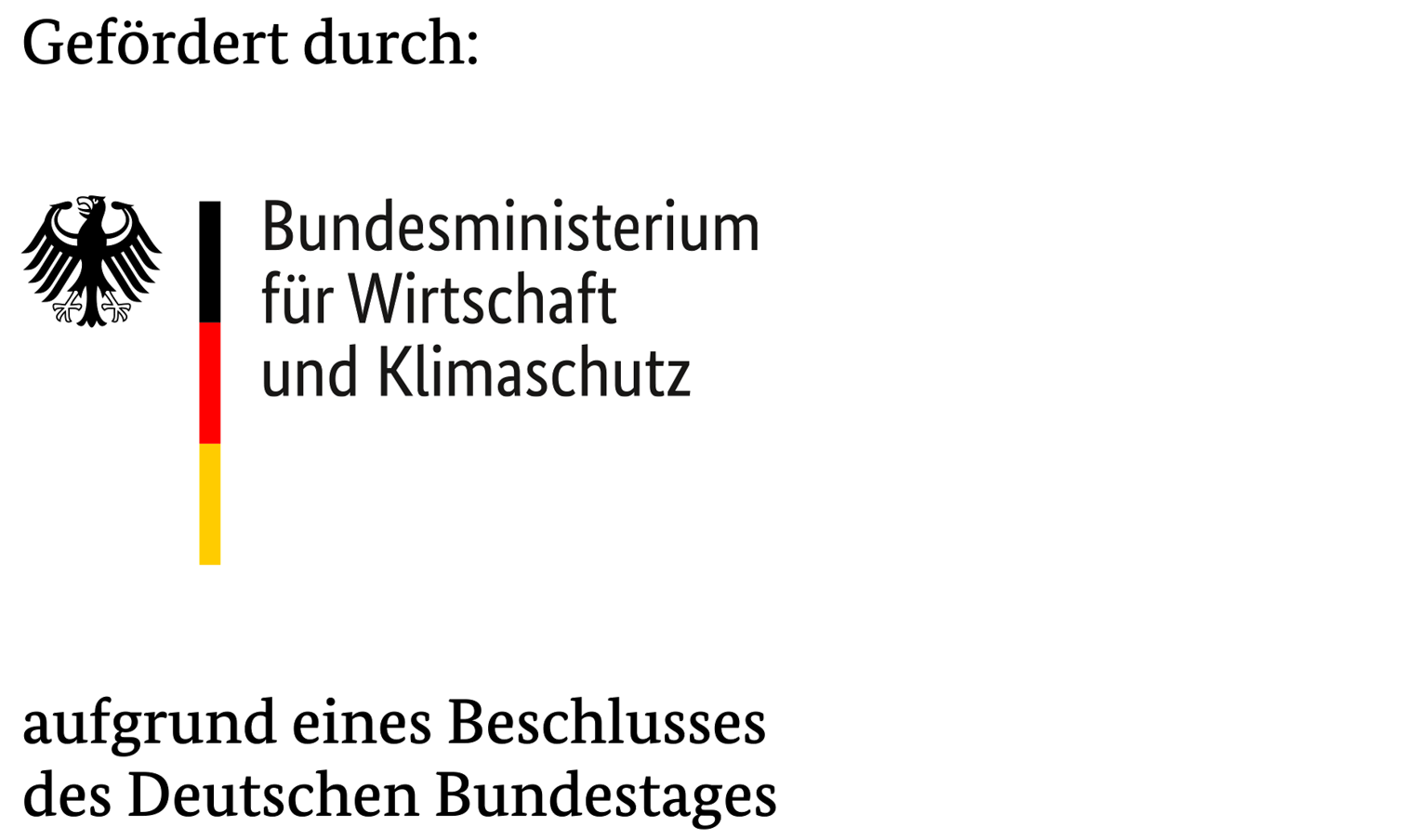 Logo Bundesministerium für Wirtschaft und Klimaschutz 2021