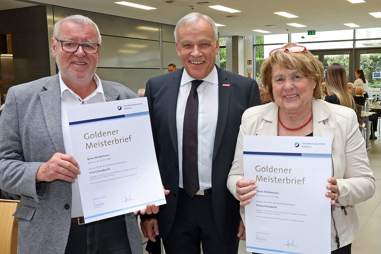 Altmeisterfeier im Zentrum für Ernährung und Gesundheit 