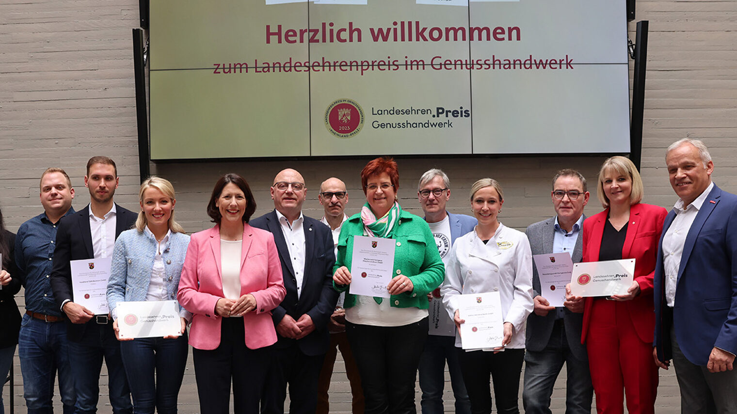 Preisverleihung Gruppenfoto