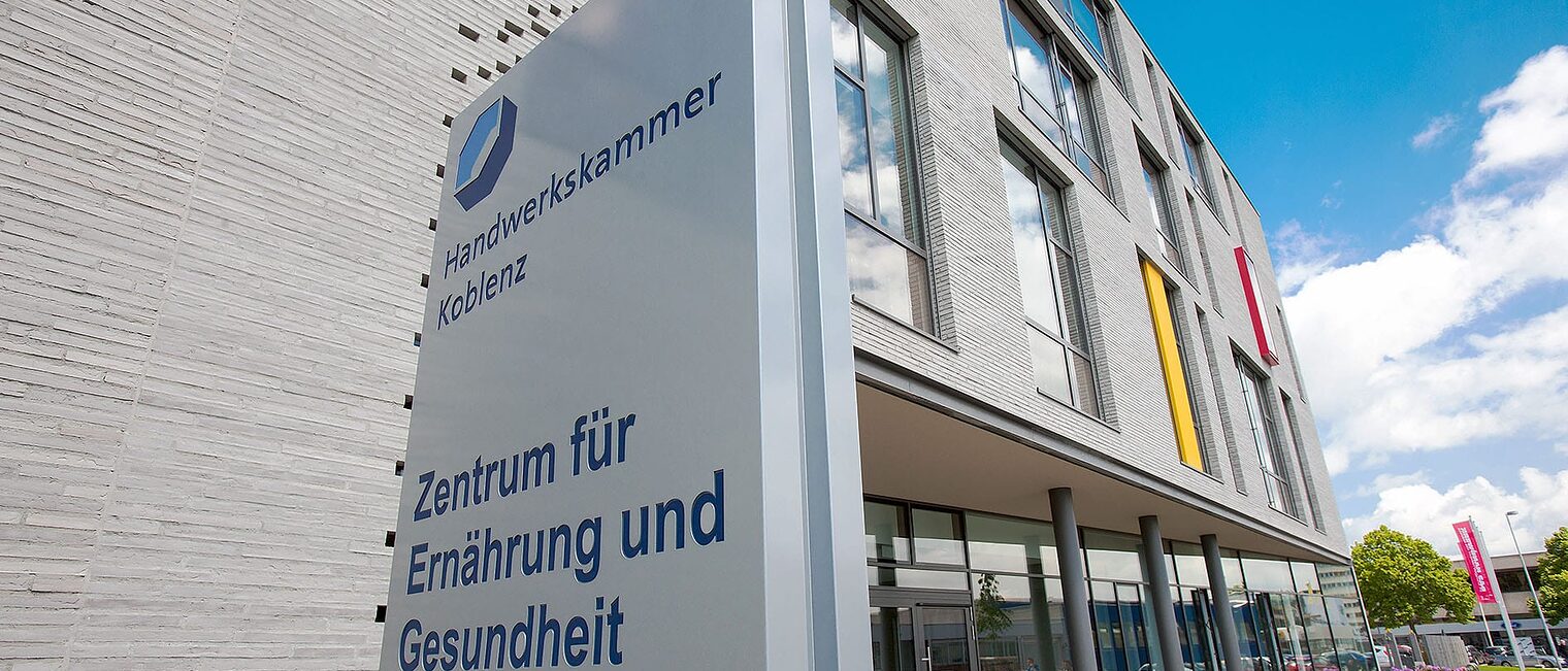 Detailaufnahme des Zentrums für Ernährung und Gesundheit