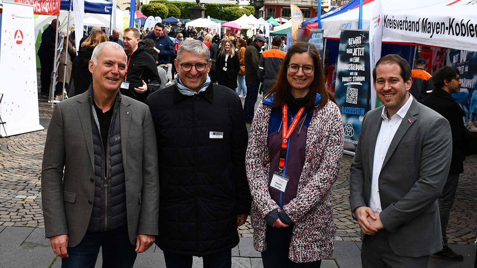 Gruppenfoto bei den Azubispots in Mayen