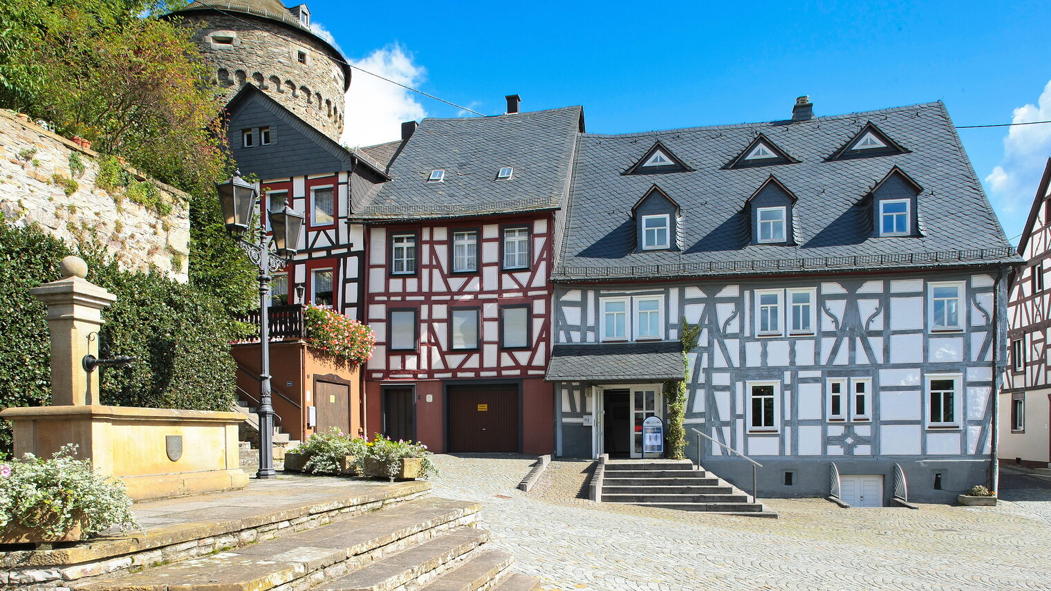 Panorama Bild von Gebäuden