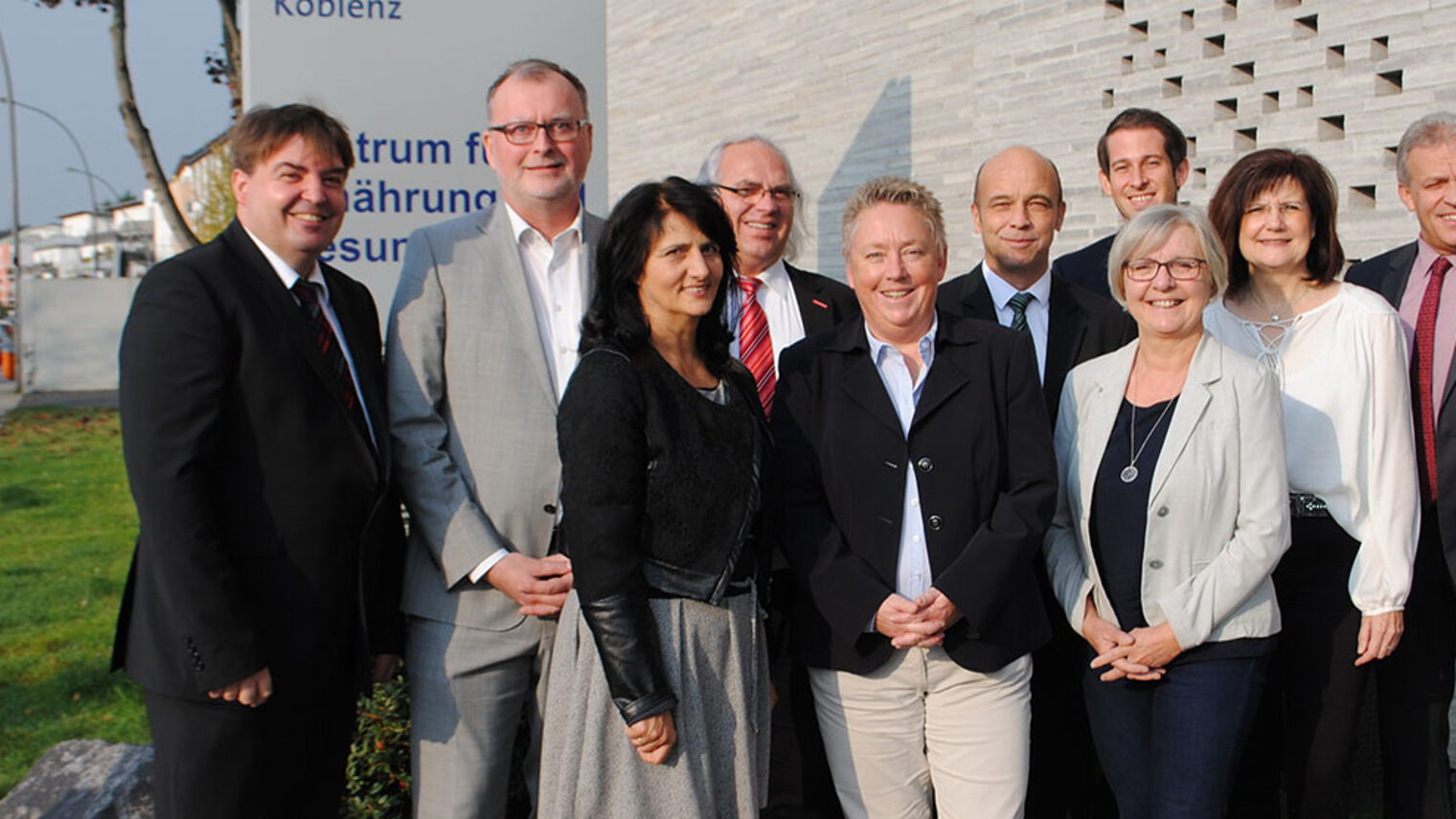 Die Vorsitzenden der Geschäftsführung der Arbeitsagenturen und die Geschäftsführung der HwK Koblenz.