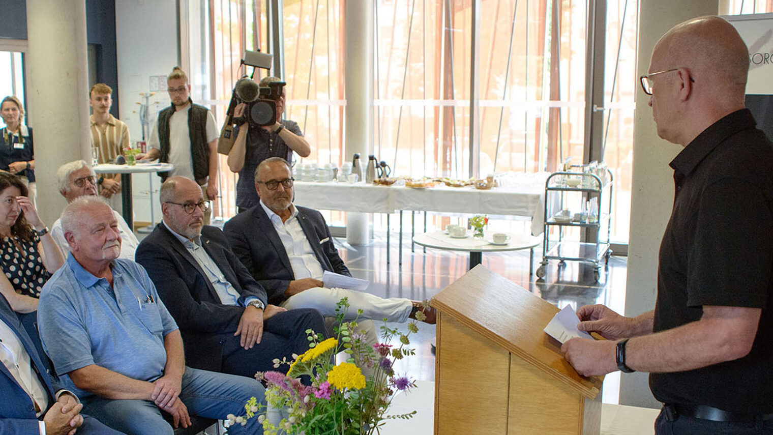 Blick ins Publikum während der Veranstaltung