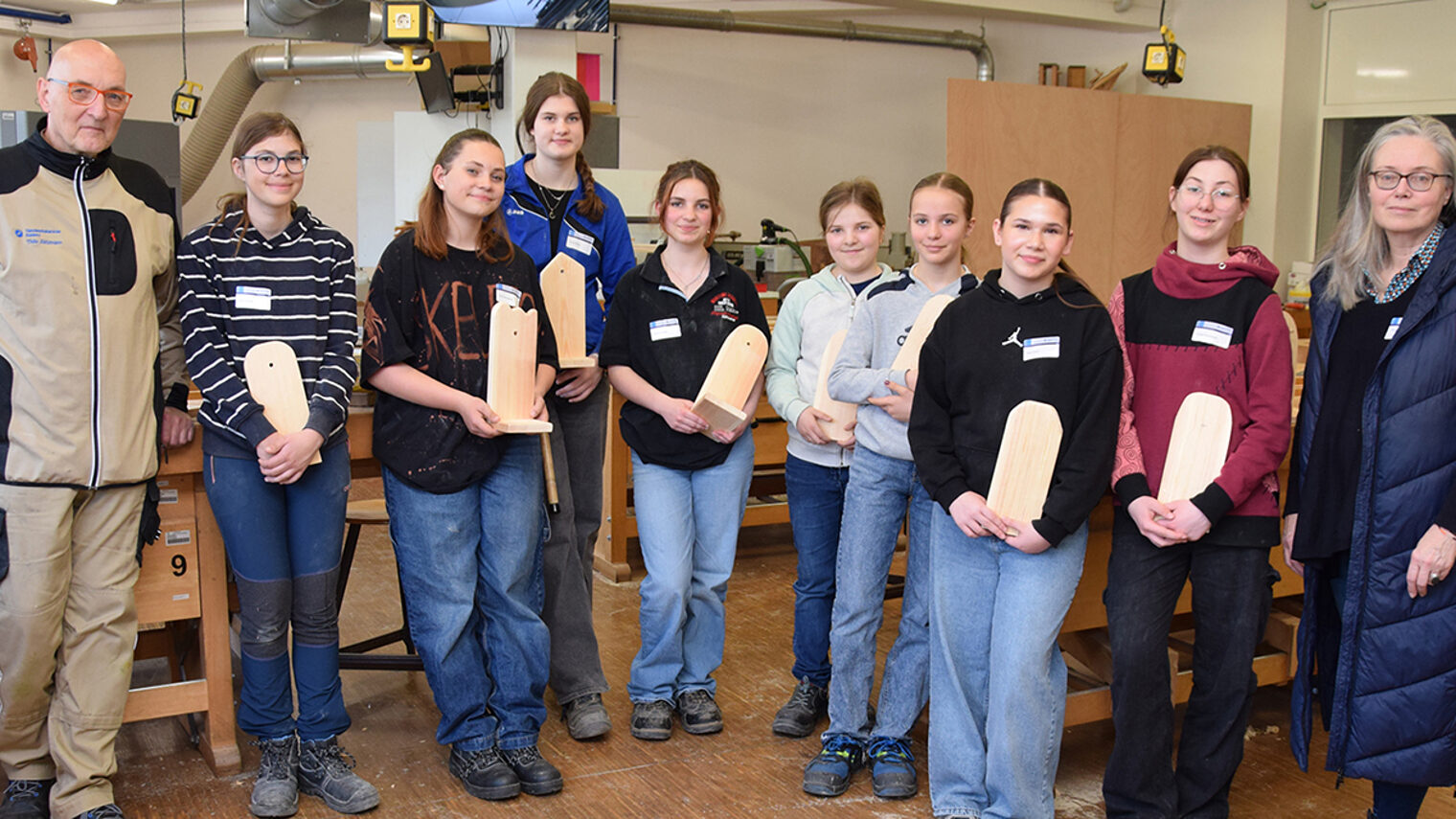 Gruppenfoto vom Girls Day