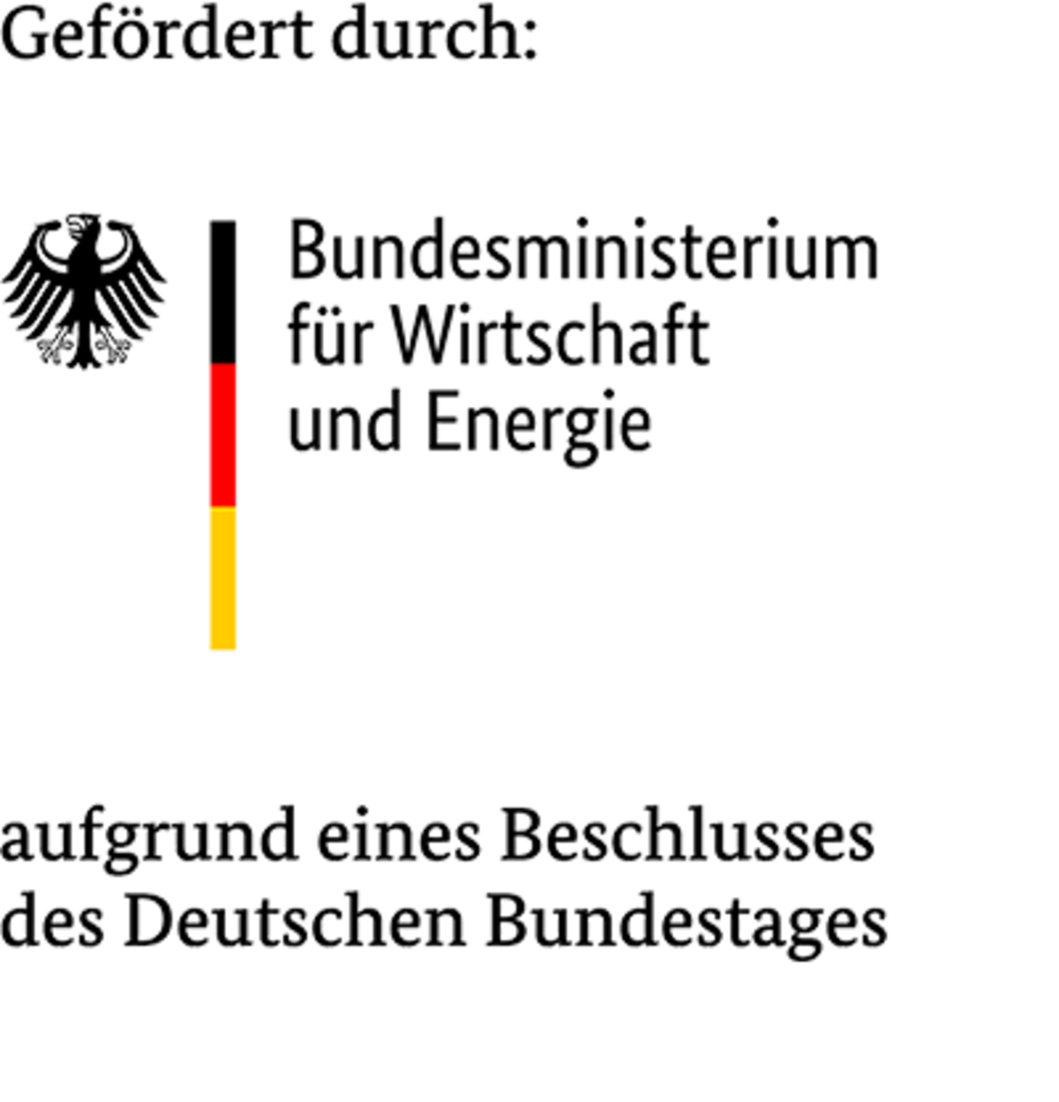 Logo des Bundesministeriums für Wirtschaft und Energie