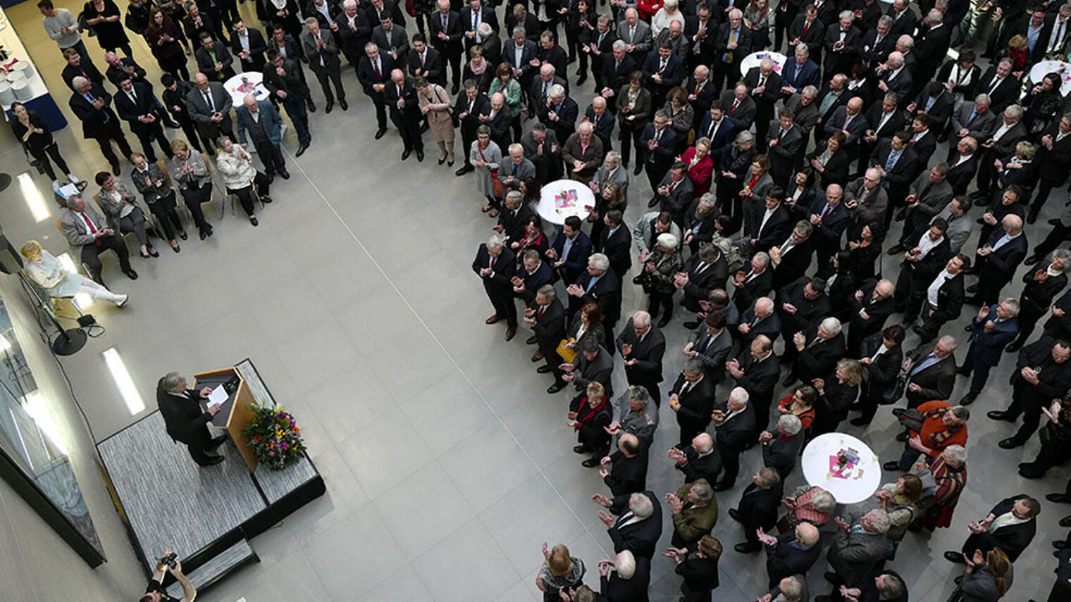 Zum Neujahrsempfang konnte die Handwerkskammer Koblenz über 500 Gäste im Zentrum für Ernährung und Gesundheit begrüßen.