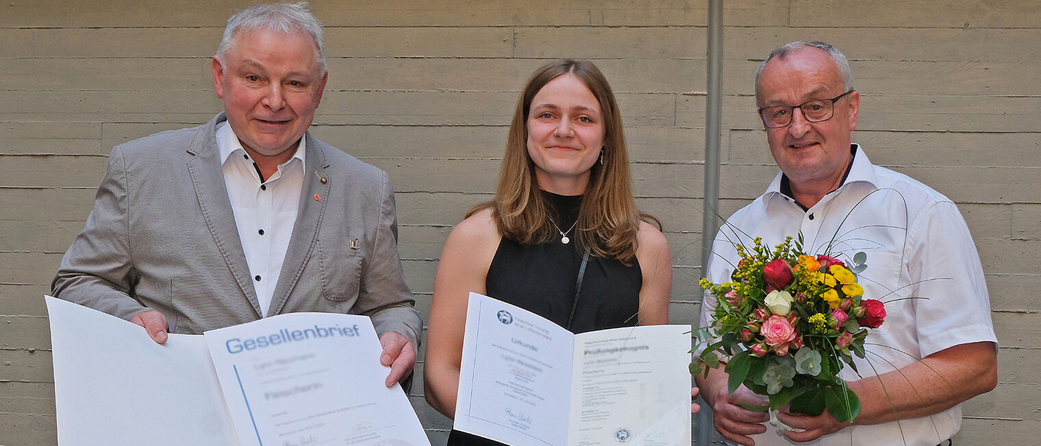 Gruppenfoto mit Lynn Neumann