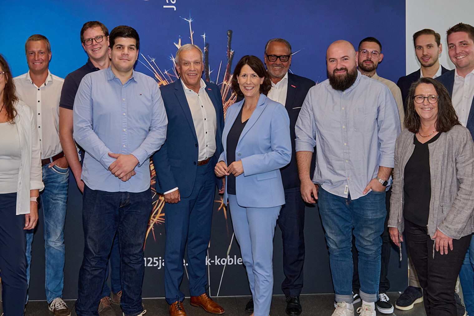 Gruppenfoto von „Ein Tag für Innovation und Unternehmertum“