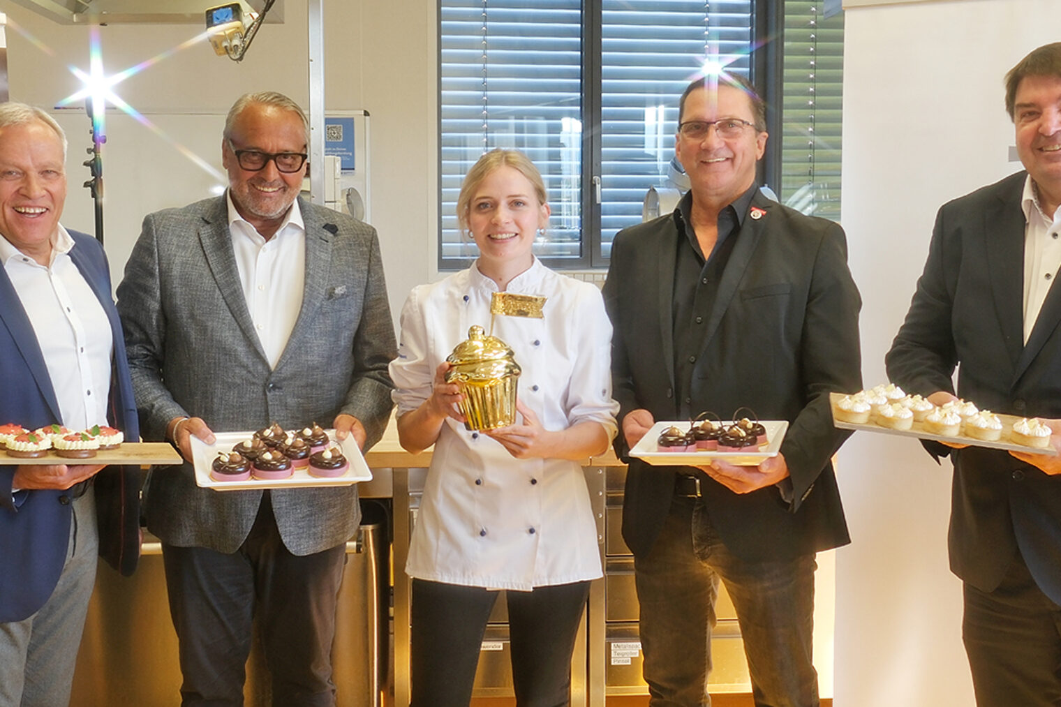 Gruppenfoto von der Feier