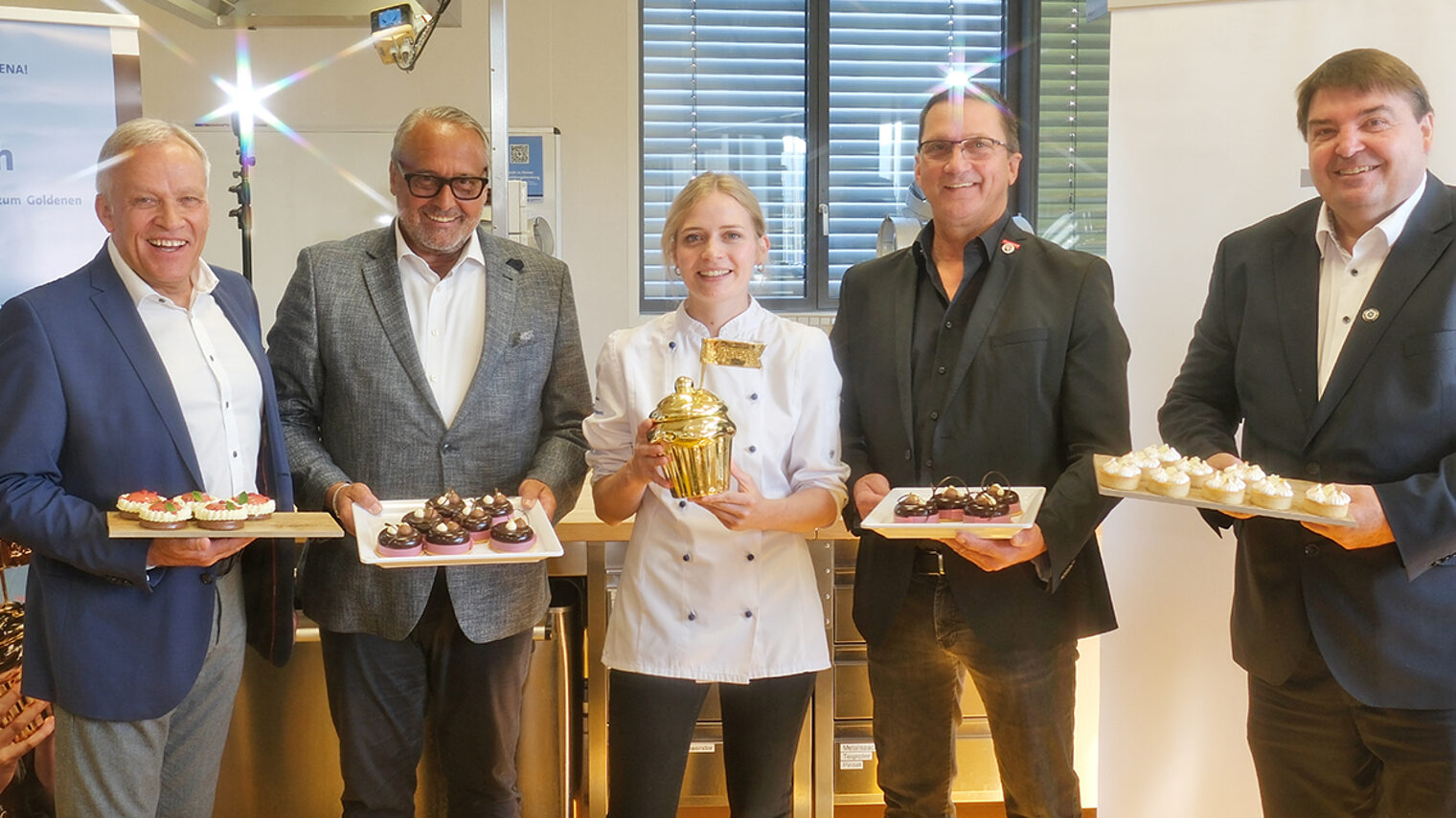 Gruppenfoto von der Feier