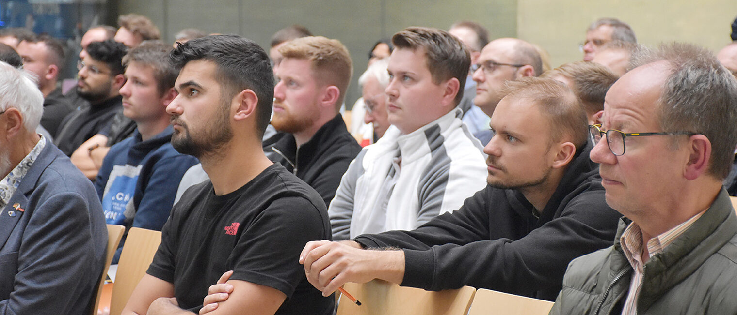 Teilnehmer während der Veranstaltung