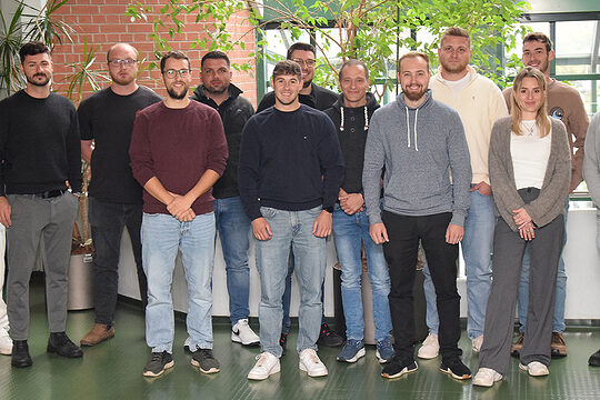 Fortbildungsteilnehmer im Gruppenfoto