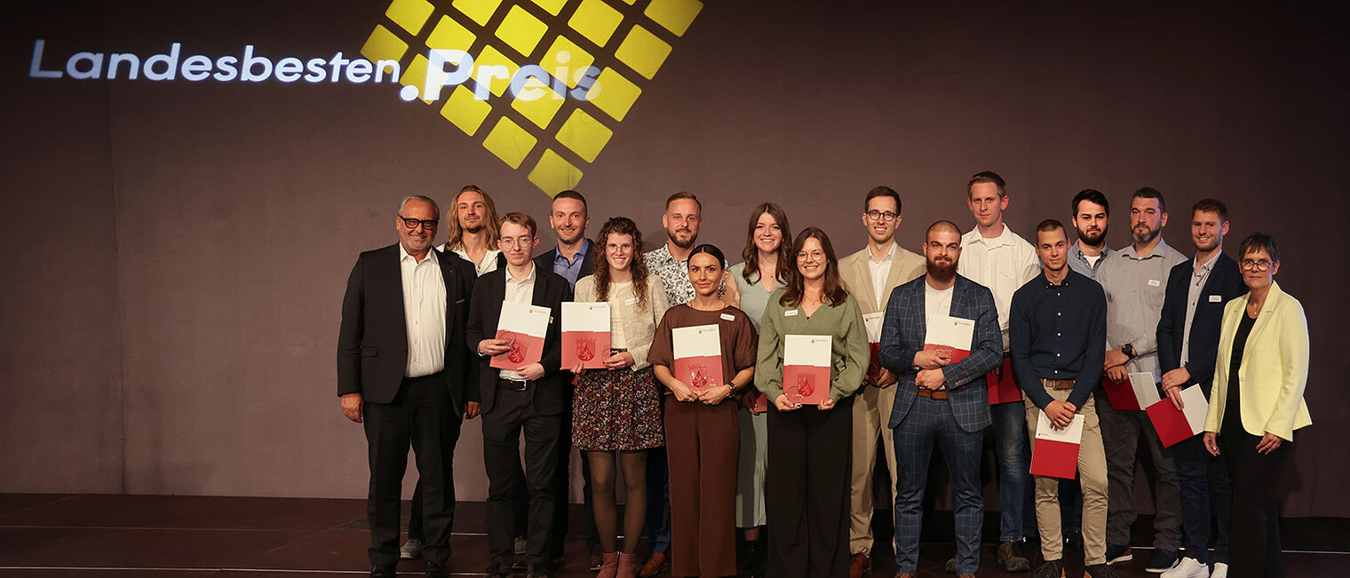 Gruppenfoto von den Landesbesten