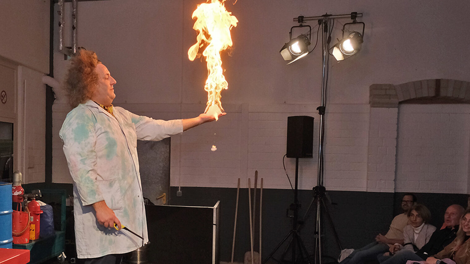 Konrad Stöckel auf der Bühne