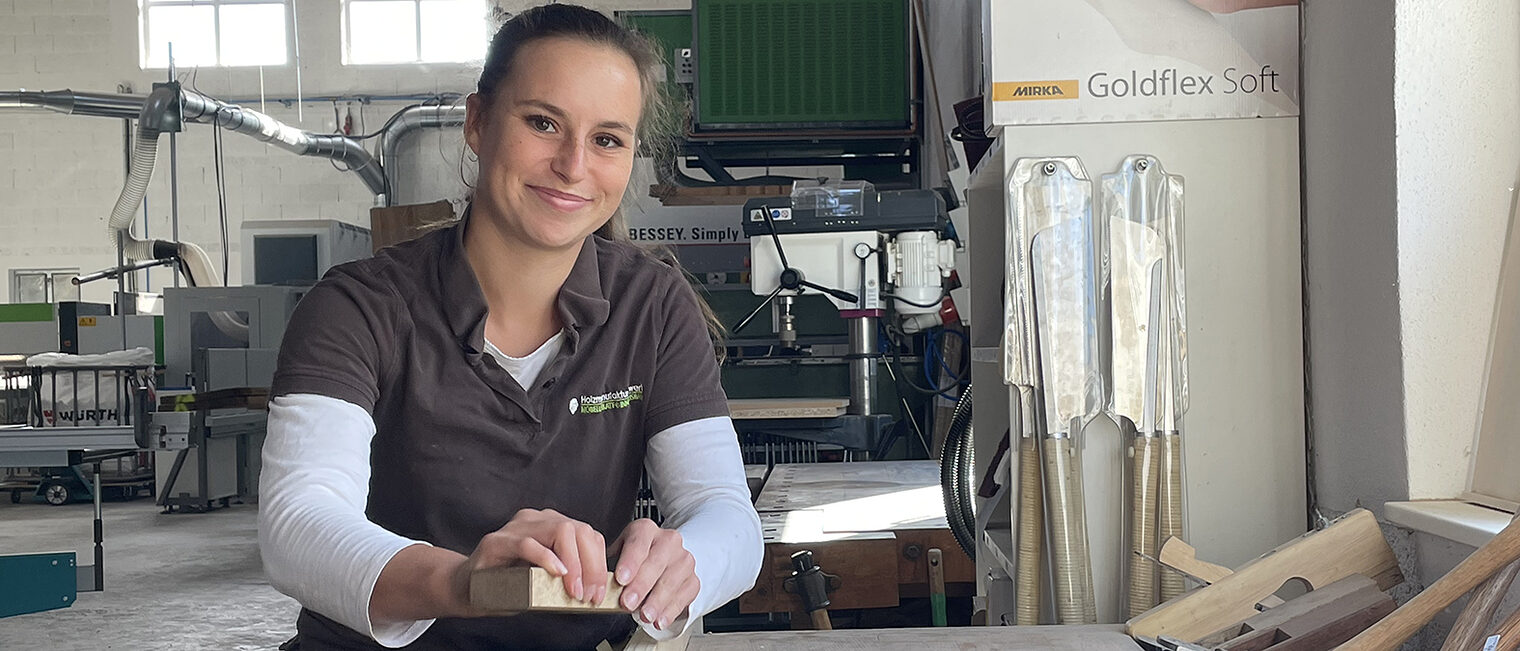 Bild von der Tischlergesellin 