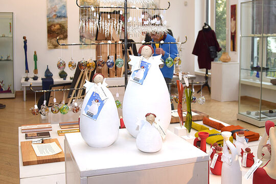 Blick in die aktuelle Ausstellung