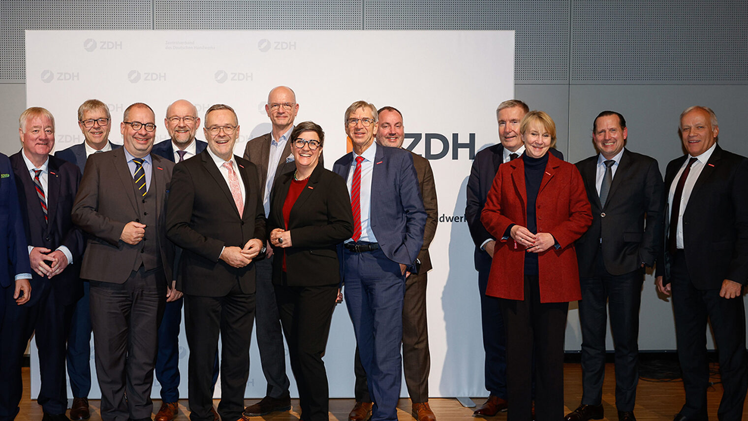 Gruppenbild des Präsidiums des ZDH
