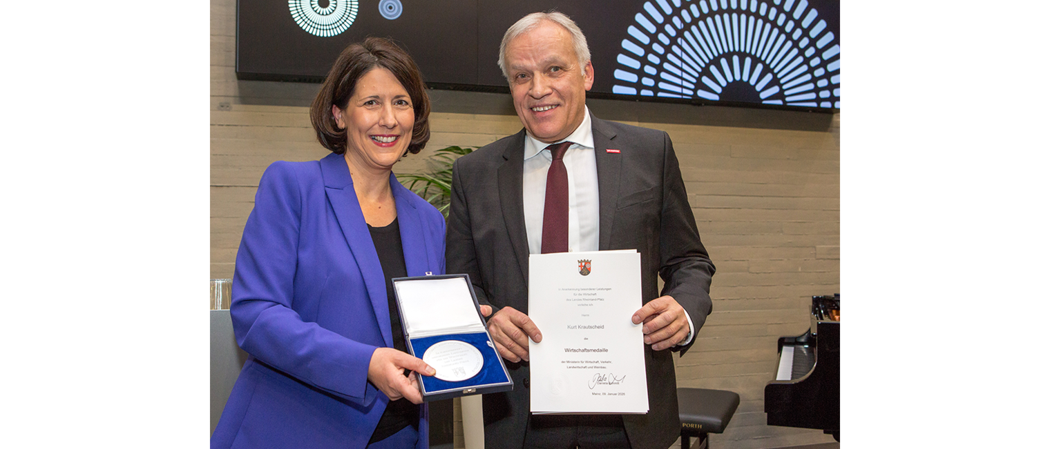 Daniela Schmitt und Kurt Krautscheid