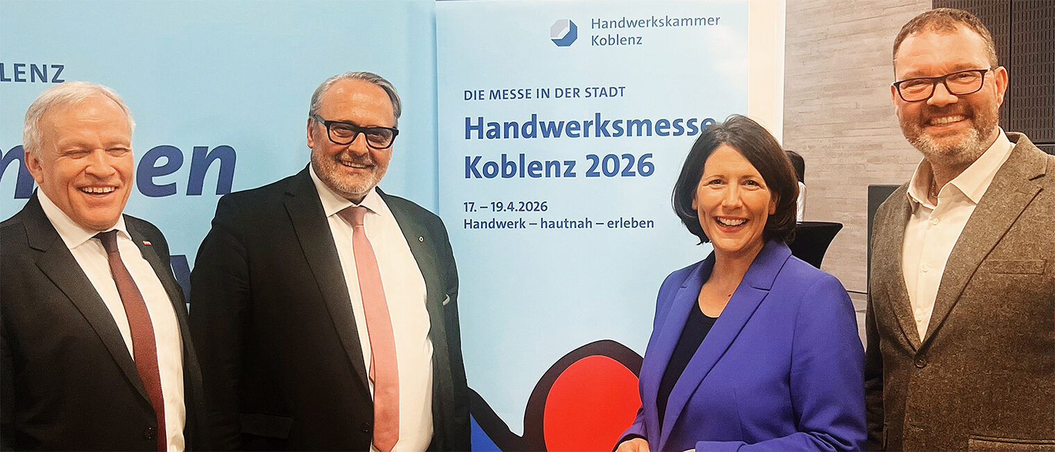 Gruppenfoto zur Handwerksmesse 2026