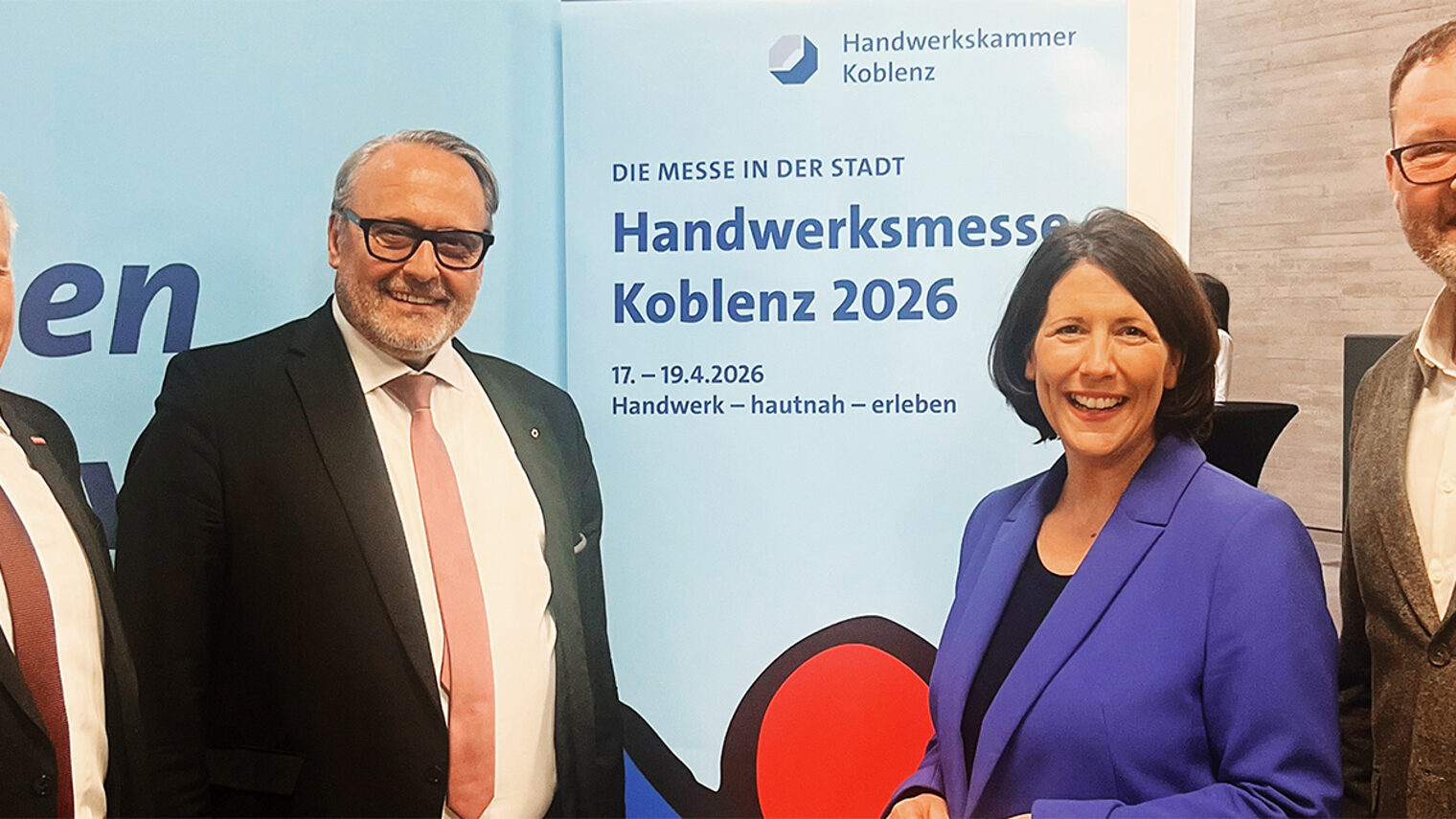 Gruppenfoto zur Handwerksmesse 2026