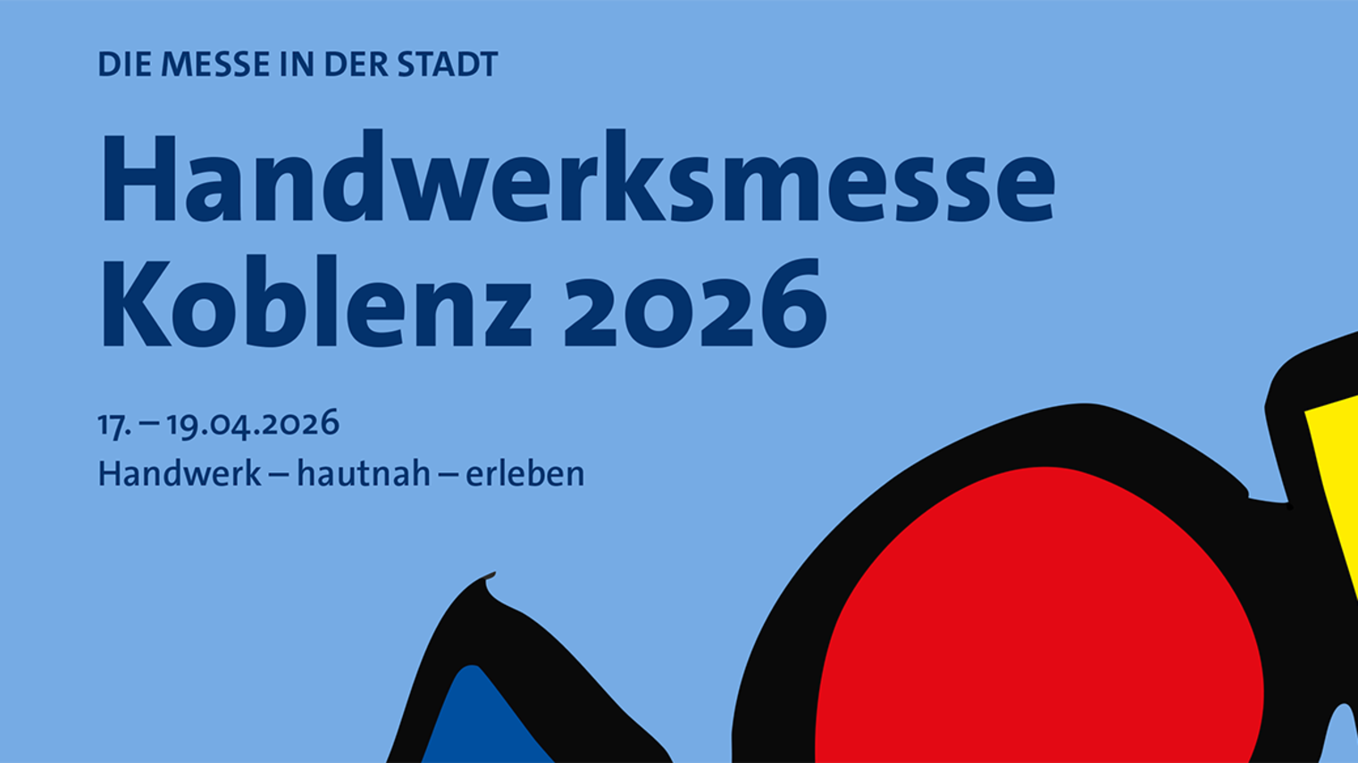 Plakat zur Handwerksmesser 2026
