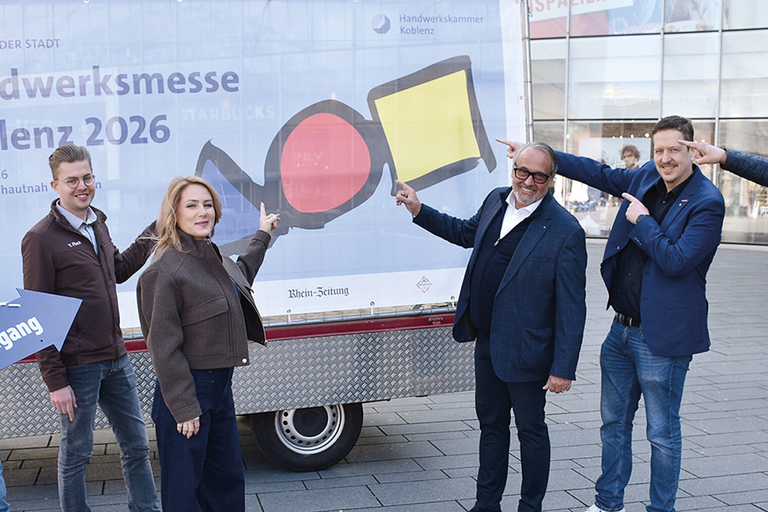 Gruppenfoto zur Handwerksmesse