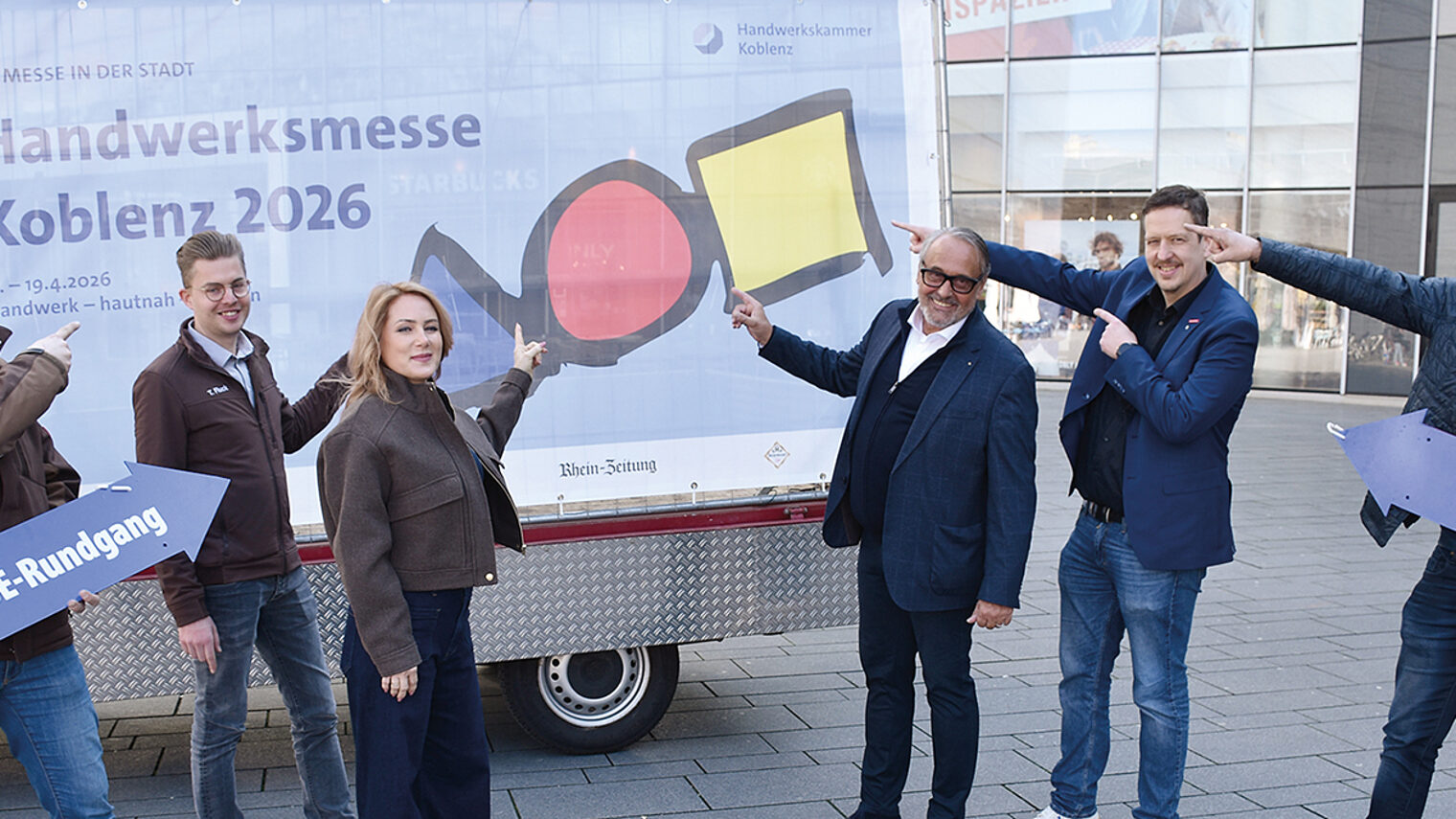Gruppenfoto zur Handwerksmesse