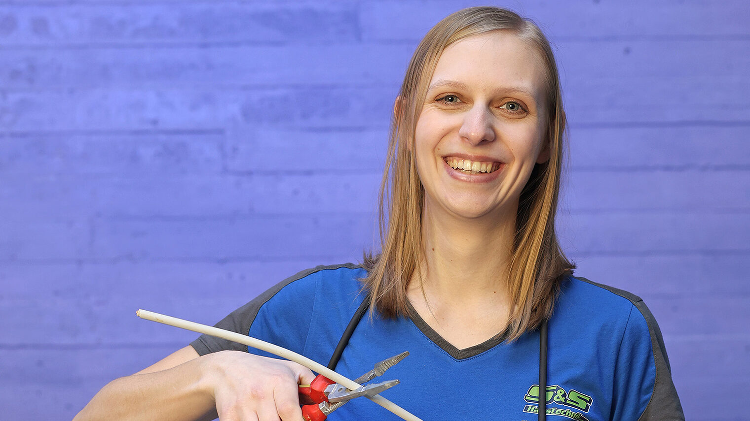 Elektrotechnikerin Vanessa Schmahl 
