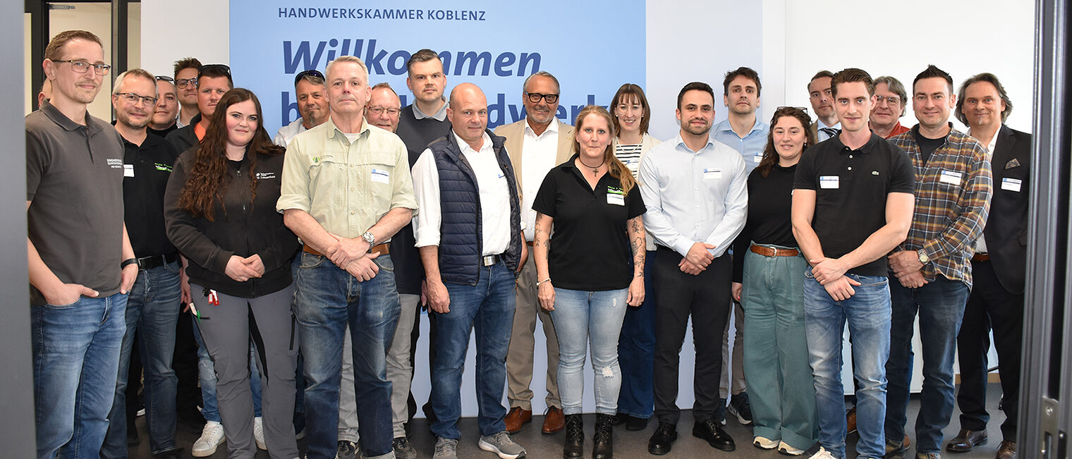 Gruppenfoto von der Veranstaltung