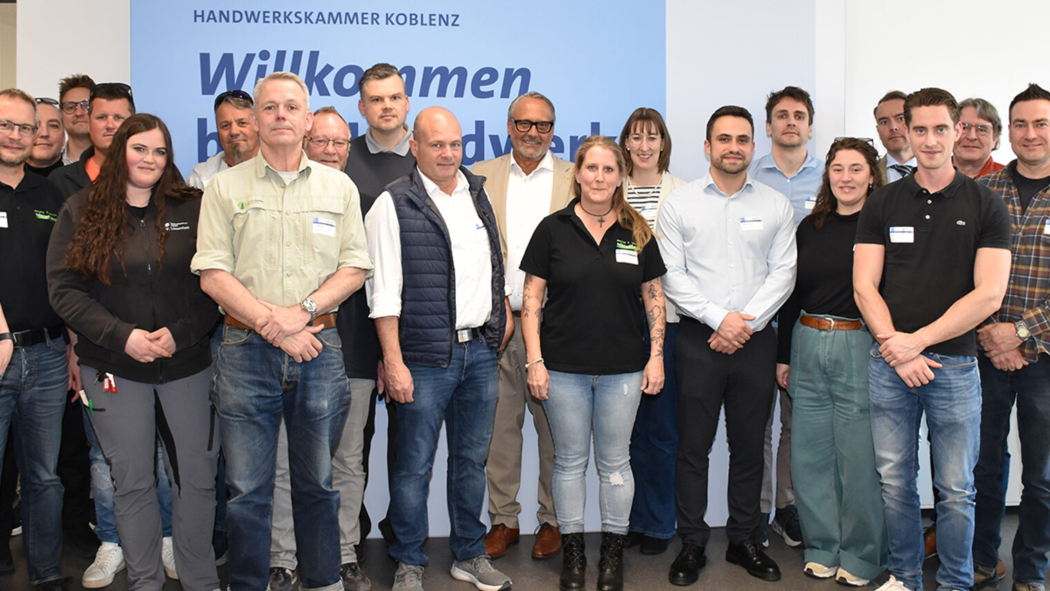 Gruppenfoto von der Veranstaltung
