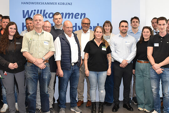 Gruppenfoto von der Veranstaltung