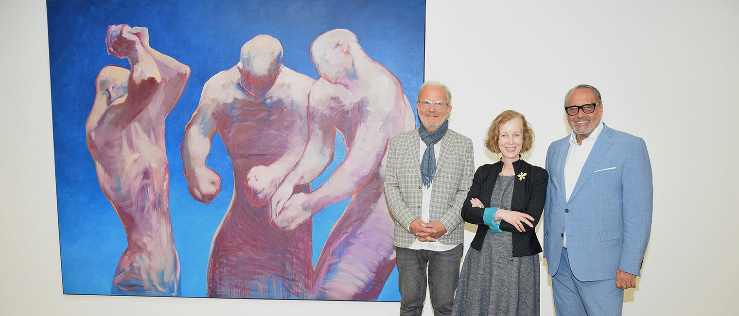 Gruppenfoto im Museum Ludwig