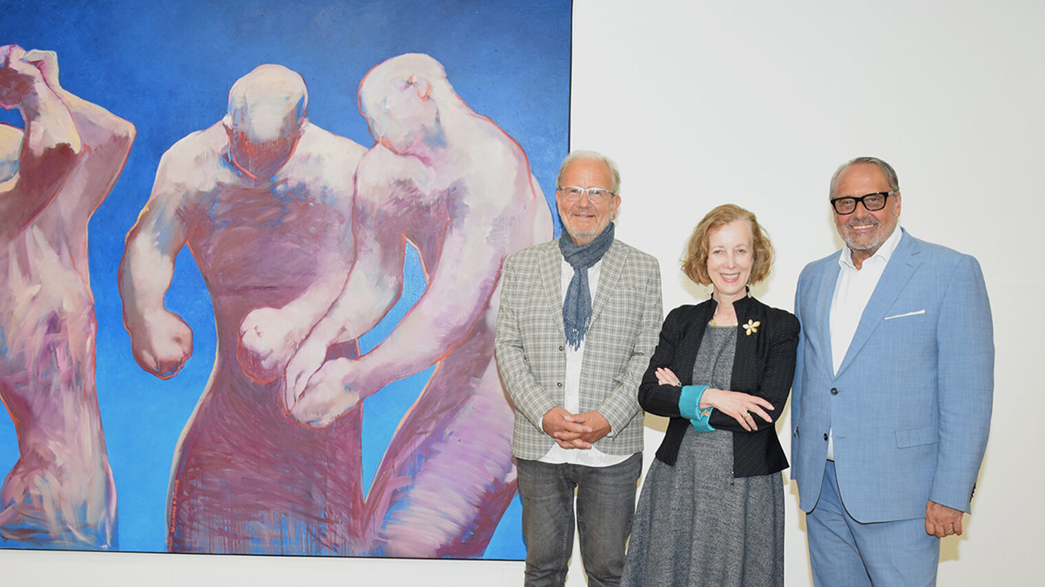 Gruppenfoto im Museum Ludwig