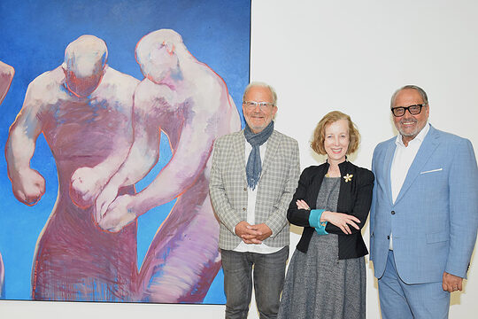 Gruppenfoto im Museum Ludwig