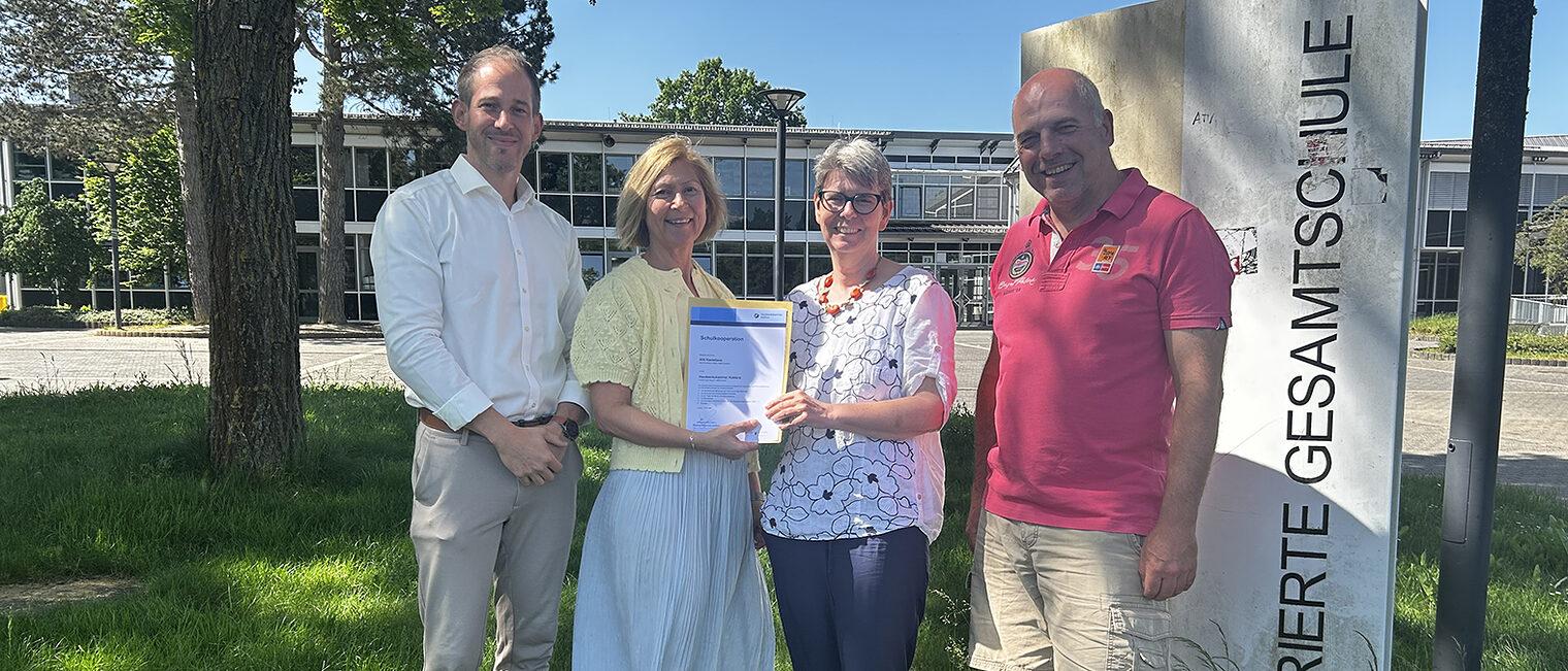 Gruppenfoto "Handwerk meets Schule"