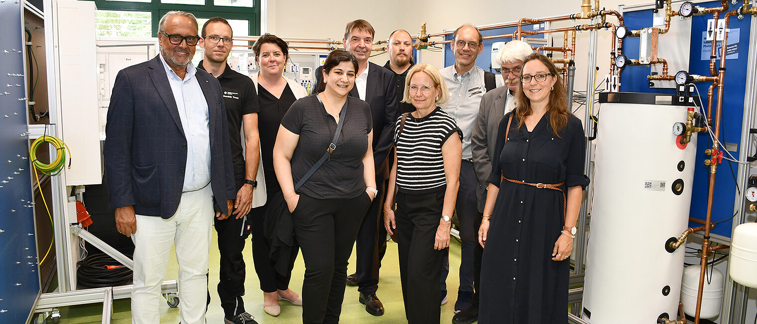 Gruppenfoto im Innovationsraum