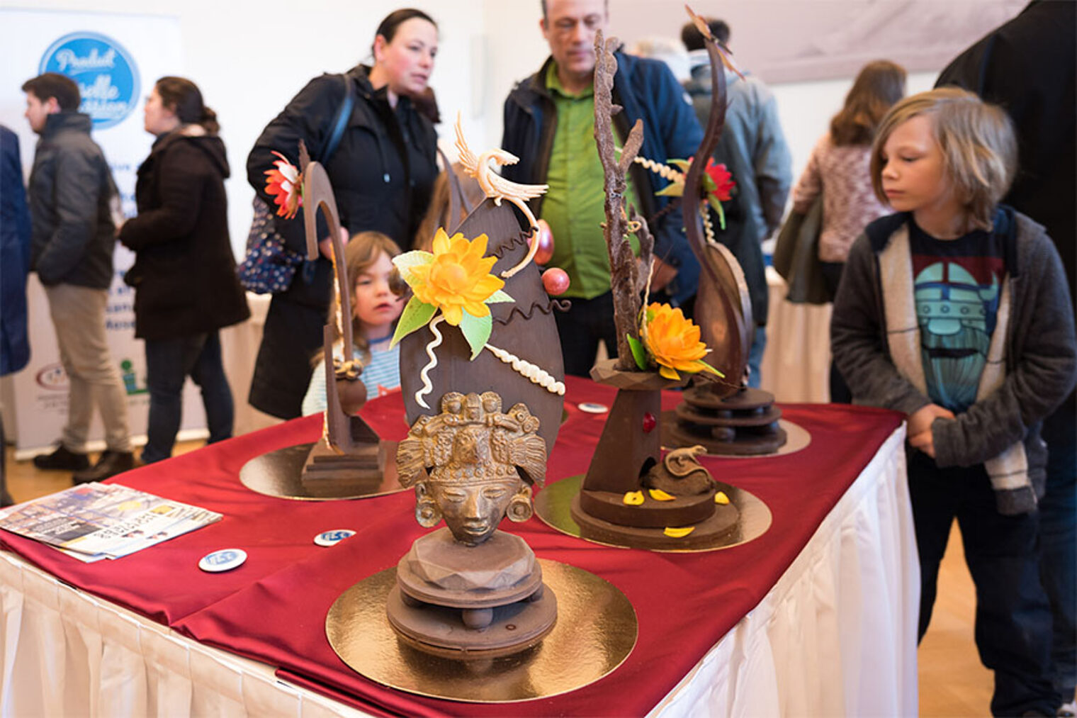 Über 5.000 Besucher bei der Premiere des "Championnats du Chocolat à Coblence" im Koblenzer Schloss
