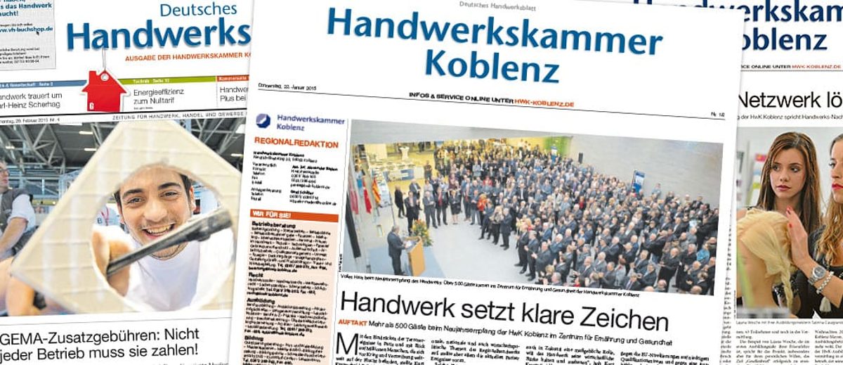 Deutsches Handwerksblatt Deutsches Handwerksblatt