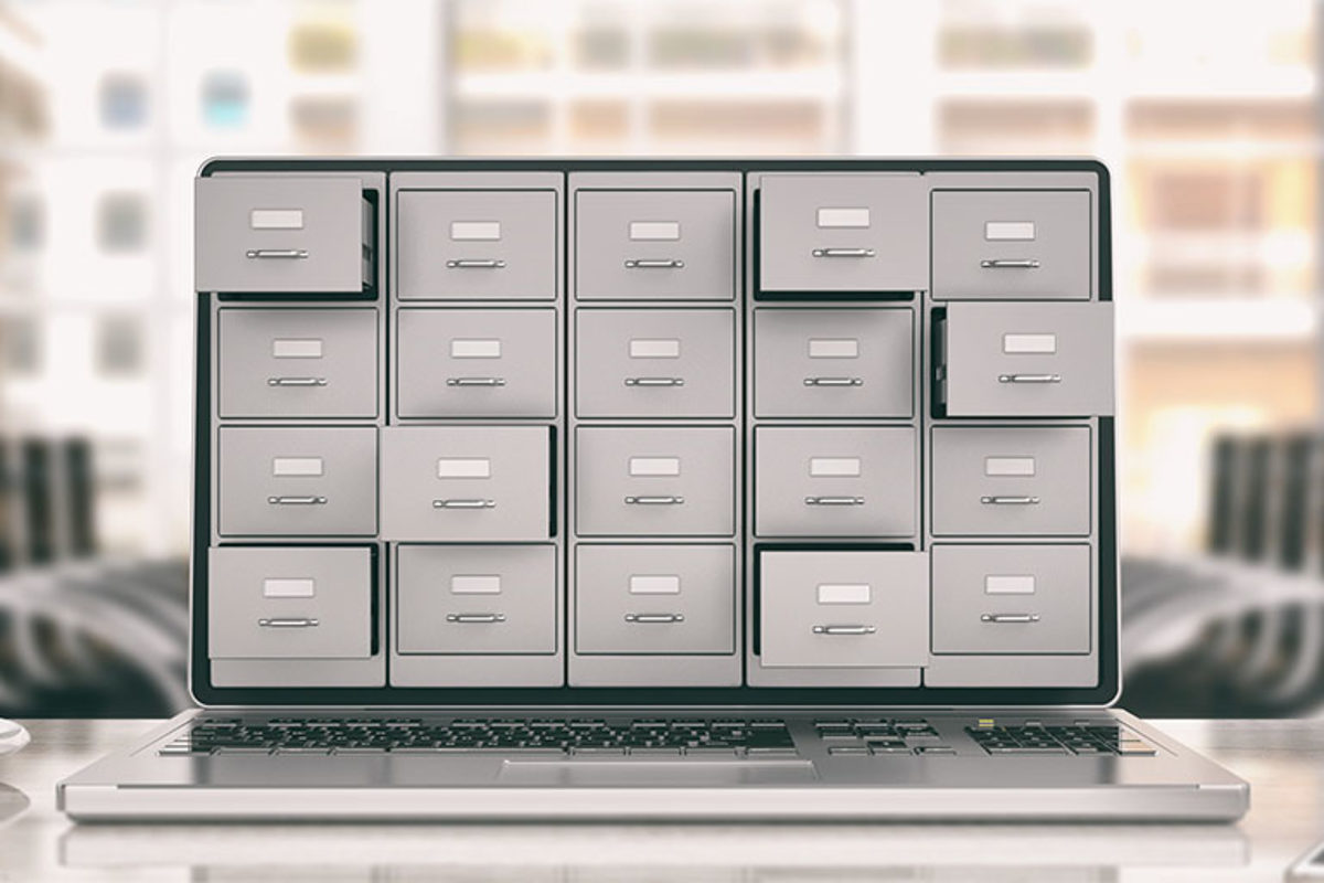 Computer data storage concept. Filing cabinet on a laptop screen. 3d illustration Schlagwort(e): cabinets, store, file, filing, data, drawer, laptop, computer, c, cabinets, store, file, filing, data, drawer, laptop, computer, cabinet. office, business, storage, archives, screen, organization, 3d, background, order, container, equipment, secure, catalog, information, illustration, corporate, symbol, open, access, concept, internet, network, pc, safety, security, server, technology, virtual, web, files, backup, records, cyberspace, database, digital, electronic, save, out, work