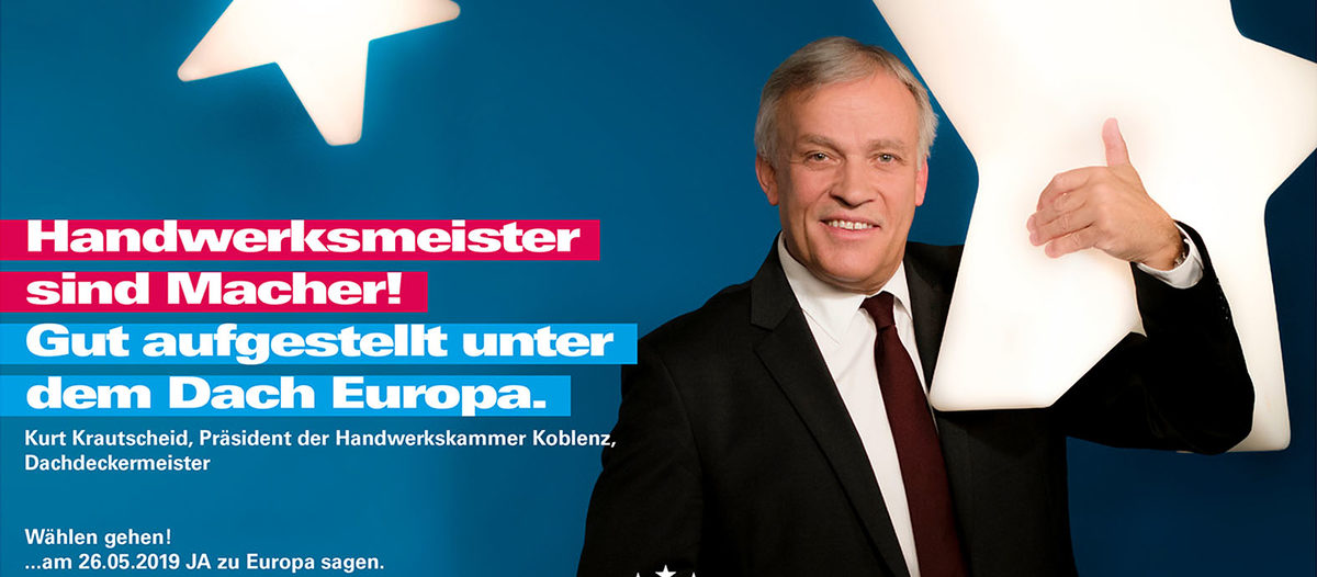 Kampagnenstart "Handwerk sagt Ja zu Europa" Kampagnenstart "Handwerk sagt Ja zu Europa"