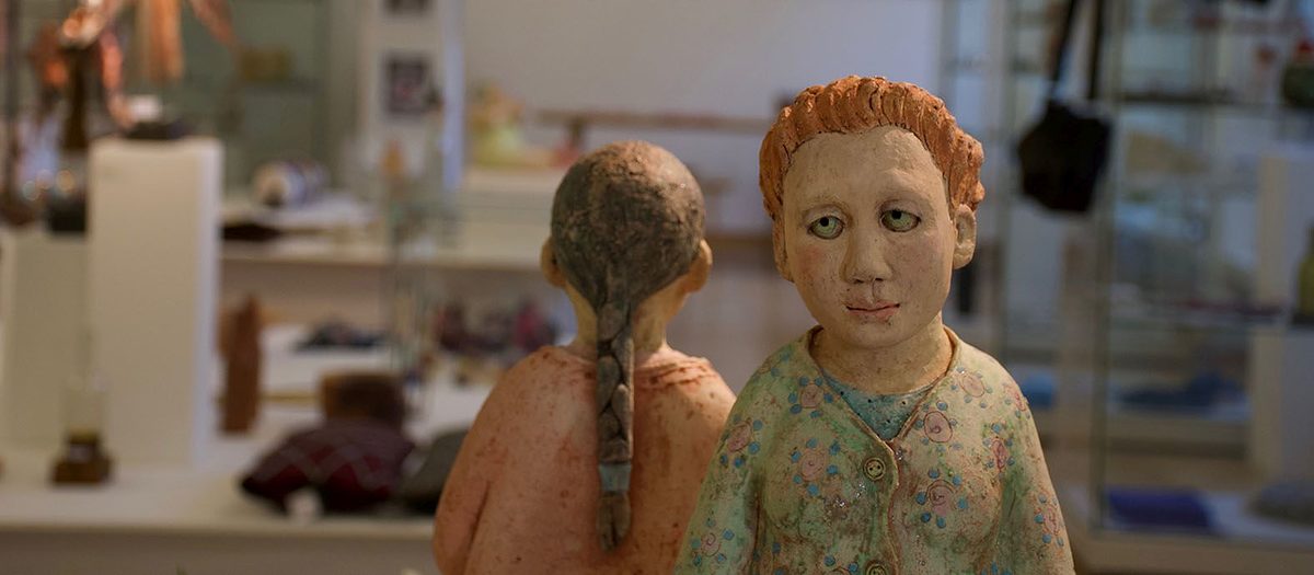 Keramik-Figuren von Beate Thiesmeyer aus Kaub Keramik-Figuren von Beate Thiesmeyer aus Kaub