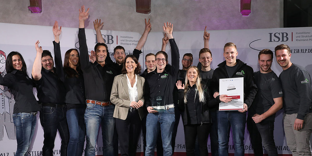 Preis "Attraktiver Arbeitgeber Rheinland-Pfalz" Preis "Attraktiver Arbeitgeber Rheinland-Pfalz"