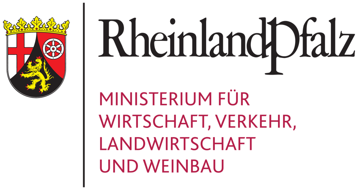 Ministerium für Wirtschaft, Verkehr, Landwirtschaft und Weinbau Rheinland-Pfalz,Logo